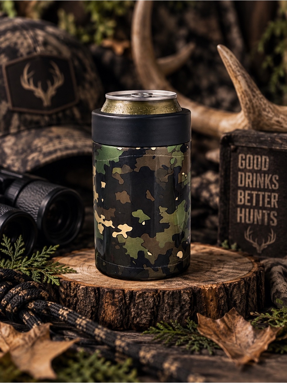 🌲 Hidden in Plain Sight | Camo ChillKeeper™ Mini 12 oz